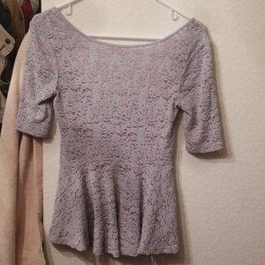 Free people second chance lace top